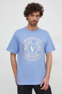 Bavlněné tričko Versace Jeans Couture s