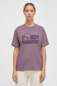 Tričko Marmot fialová