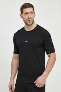 Tričko Emporio Armani černá barva