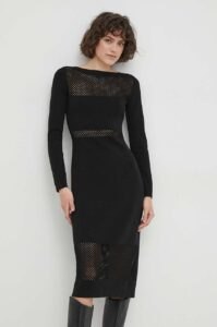 Šaty Sisley černá barva