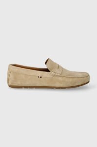 Semišové mokasíny Tommy Hilfiger CASUAL SUEDE DRIVER