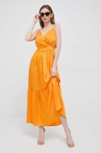 Šaty Artigli oranžová barva