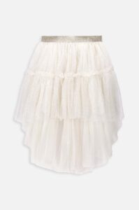 Dětská sukně Coccodrillo béžová barva