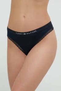 Kalhotky brazilky Tommy Hilfiger tmavomodrá