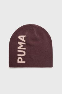 Čepice Puma fialová barva