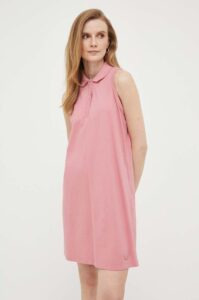 Bavlněné šaty Colmar růžová