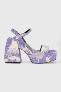Sandály Pinko Fantine fialová barva
