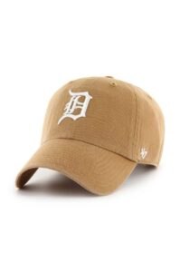 Bavlněná baseballová čepice 47brand MLB Detroit Tigers