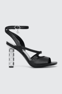 Sandály Karl Lagerfeld KOLUMN černá