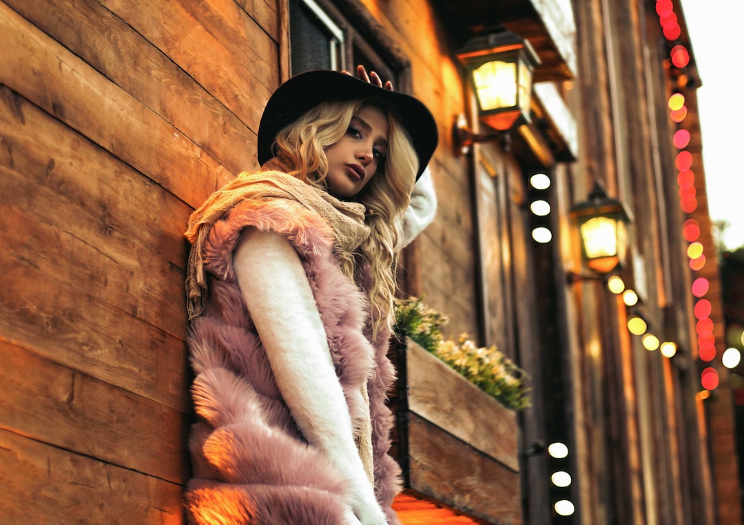 Photo fur vest